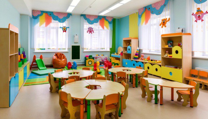 A Daycare playroom