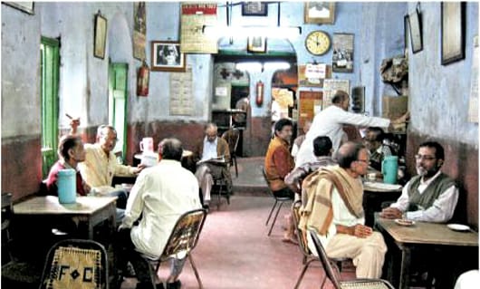 Old days adda culture in Kolkata