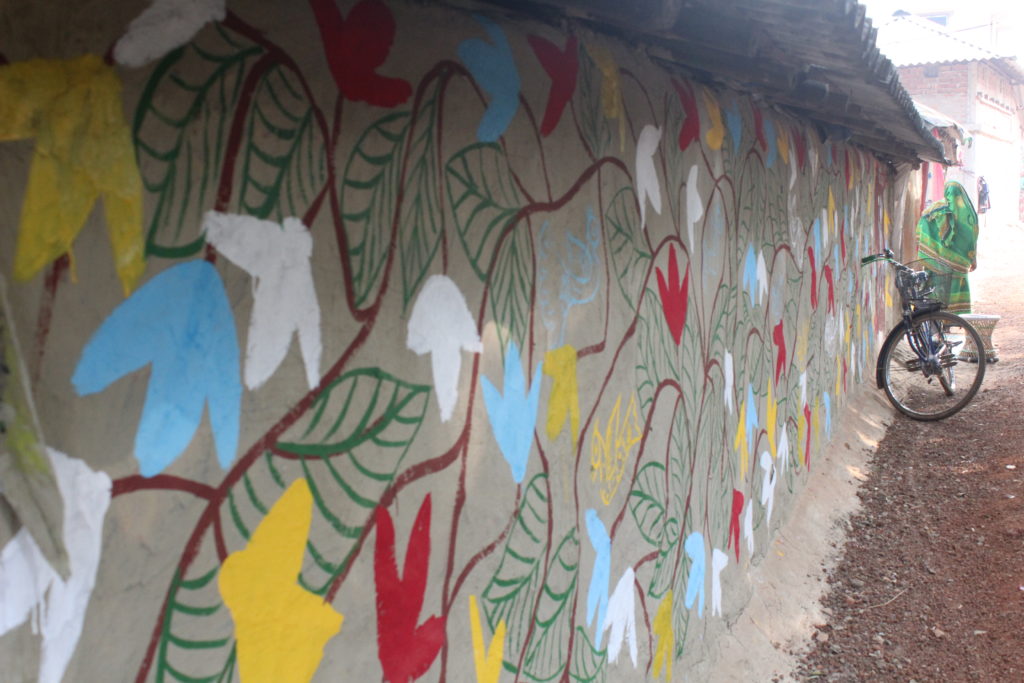 A wall graffiti spotted in Naya