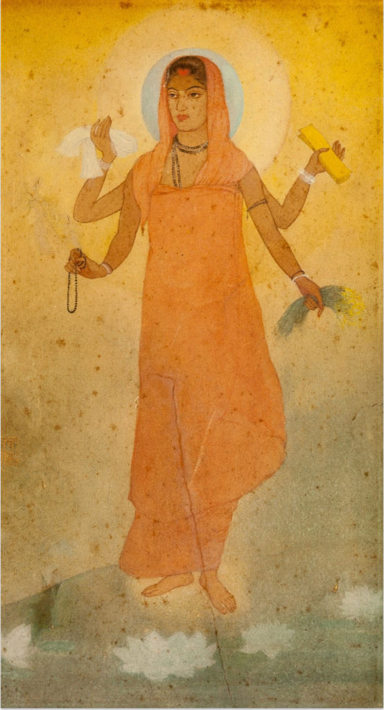 Abanindranath's Bharat Maata  P.C: Wikimedia Commons