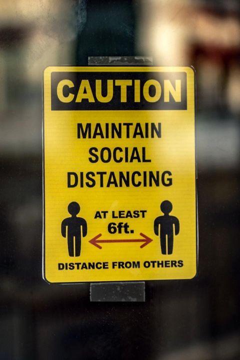 Social Distancing Poster