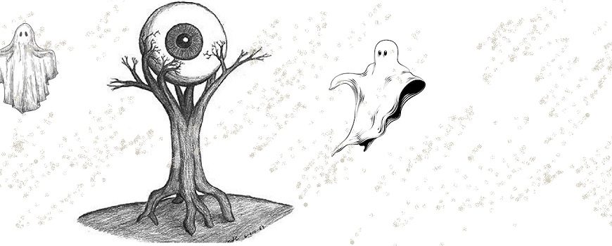 Easy Sketch of Ghosts